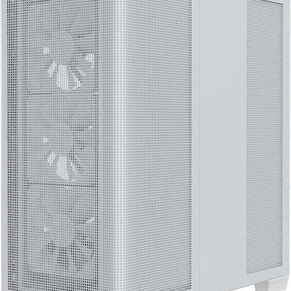 APNX C1-R-WT-v3 Gaming Midi Tower Κουτί Υπολογιστή με Πλαϊνό Παράθυρο Λευκό