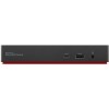 Lenovo ThinkPad Universal USB-C Docking Station με HDMI/DisplayPort 4K Ethernet και συνδεση 3 Οθονών Μαύρο
