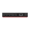 Lenovo ThinkPad Universal USB-C Docking Station με HDMI/DisplayPort 4K Ethernet και συνδεση 3 Οθονών Μαύρο