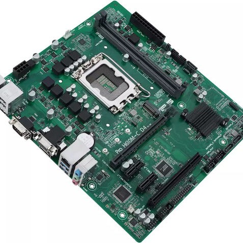 Asus Pro H610M-C D4-CSM Motherboard Micro ATX με Intel 1700 Socket 90MB1A30-M0EAYC