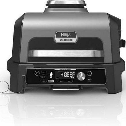 Ninja Επιτραπέζια Ηλεκτρική Ψησταριά Αυλακωτής Πλάκας 1700W με Καπάκι και Ρυθμιζόμενο Θερμοστάστη