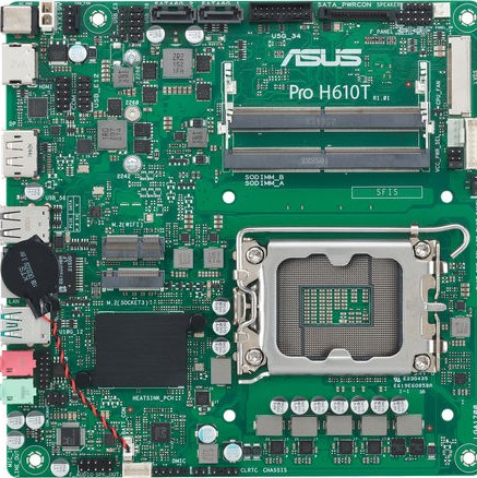 Asus Pro H610T-CSM Motherboard Mini ITX με Intel 1700 Socket