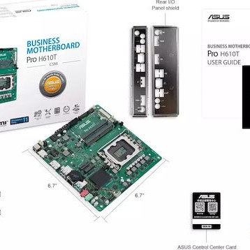 Asus Pro H610T-CSM Motherboard Mini ITX με Intel 1700 Socket