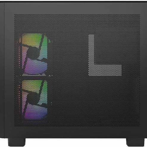 Montech King 65 Pro Gaming Midi Tower Κουτί Υπολογιστή με Πλαϊνό Παράθυρο και RGB Φωτισμό Μαύρο