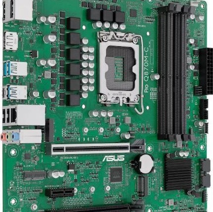 Asus Pro Q870M-C-CSM Motherboard Micro ATX με Intel 1851 Socket 90MB1KEP-M0EAYC