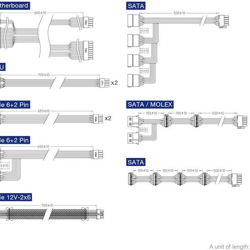 FSP/Fortron Hydro PTM X PRO 1350W Μαύρο Τροφοδοτικό Υπολογιστή Full Modular 80 Plus Platinum