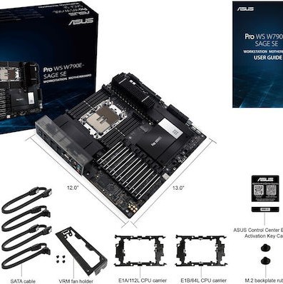 Asus Pro WS W790E-SAGE SE Motherboard Extended ATX με Intel LGA4677 Socket 90MB1C20-M0EAY0