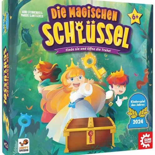 Επιτραπέζιο Παιχνίδι Gamefactory Die Magischen Schlüssel Kinderspiel Des Jahres 2024 για 2-4 Παίκτες 6+ Ετών (GER)