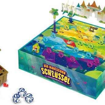 Επιτραπέζιο Παιχνίδι Gamefactory Die Magischen Schlüssel Kinderspiel Des Jahres 2024 για 2-4 Παίκτες 6+ Ετών (GER)