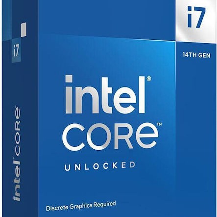 Intel Core i7-14700K 2.5GHz Επεξεργαστής 20 Πυρήνων για Socket 1700 Tray