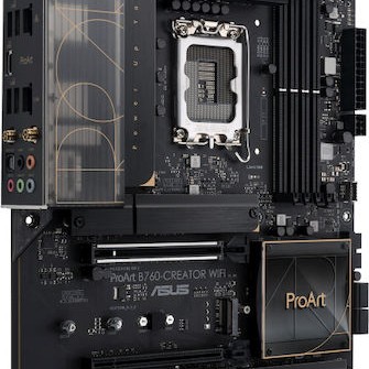 Asus ProArt B760-CREATOR WIFI Motherboard ATX με Intel 1700 Socket 90MB1FY0-M0EAY0