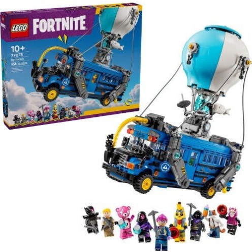 Lego Τουβλάκια Fortnite Battle Bus για 10+ Ετών 954τμχ