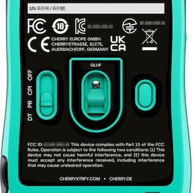 Cherry XTRFY M68 Ασύρματο Gaming Ποντίκι Μαύρο