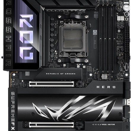 Asus ROG CROSSHAIR X870E HERO Wi-Fi Motherboard ATX με AMD AM5 Socket 90MB1IE0-M0EAY0