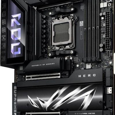 Asus ROG CROSSHAIR X870E HERO Wi-Fi Motherboard ATX με AMD AM5 Socket 90MB1IE0-M0EAY0