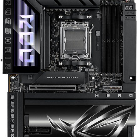 Asus ROG Crosshair X870E Hero BTF Wi-Fi Motherboard ATX με AMD AM5 Socket 90MB1MX0-M0EAY0