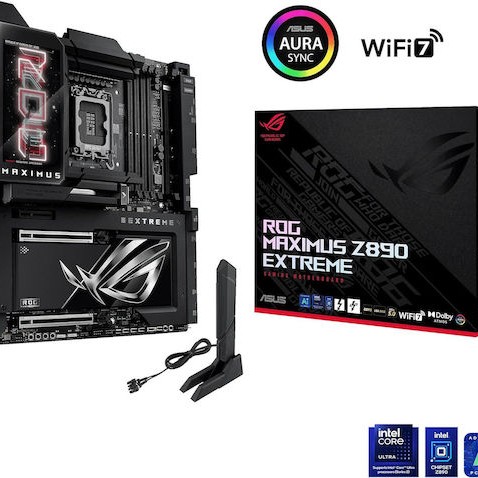 Asus ROG Maximus Z890 Extreme Wi-Fi Motherboard Extended ATX με Intel 1851 Socket 90MB1IA0-M0EAY0