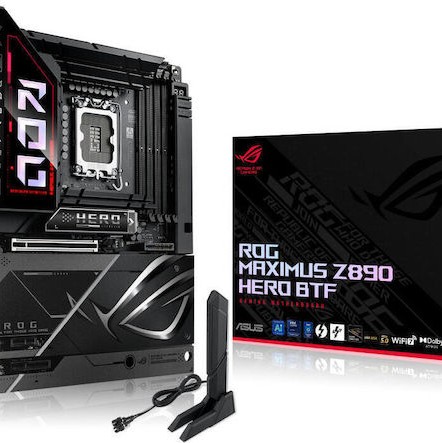 Asus ROG MAXIMUS Z890 HERO BTF Wi-Fi Motherboard ATX με Intel 1851 Socket