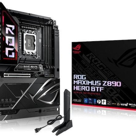 Asus ROG MAXIMUS Z890 HERO BTF Wi-Fi Motherboard ATX με Intel 1851 Socket