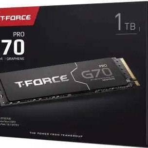 TeamGroup T-Force G70 Pro SSD 1TB M.2 NVMe PCI Express 4.0