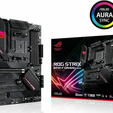 Asus ROG Strix B550-F Gaming Motherboard ATX με AMD AM4 Socket
