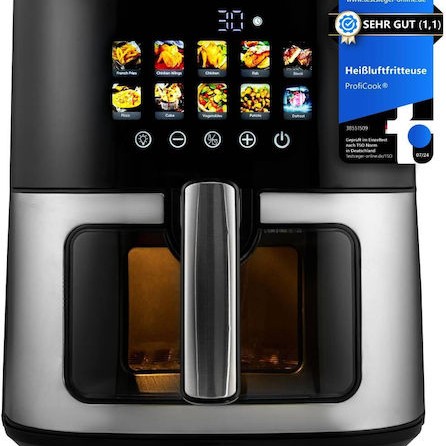 Profi Cook Air Fryer 6.5lt Μαύρο