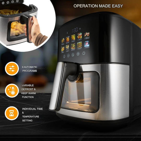 Profi Cook Air Fryer 6.5lt Μαύρο