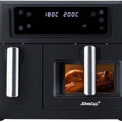 Steba Hf 9500 Duo Air Fryer με Διπλό Αποσπώμενο Κάδο 9.5lt Μαύρο