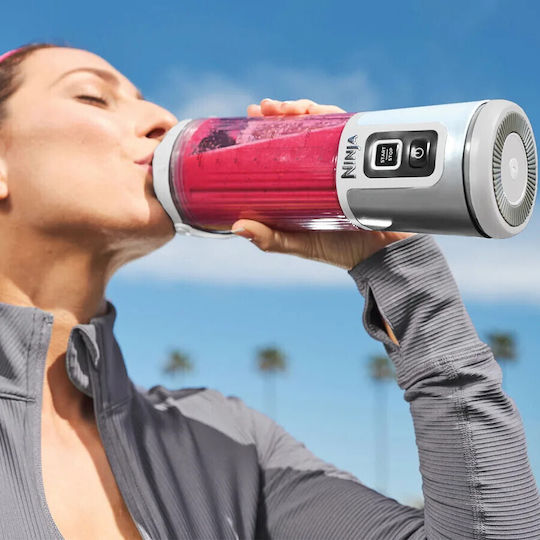 Ninja Blast Μπλέντερ για Smoothies 0.53lt Λευκό
