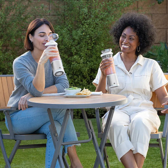 Ninja Blast Μπλέντερ για Smoothies 0.53lt Λευκό