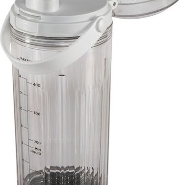 Ninja Blast Μπλέντερ για Smoothies 0.53lt Λευκό