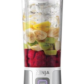 Ninja Blast Μπλέντερ για Smoothies 0.53lt Λευκό