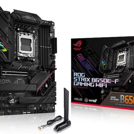 Asus ROG Strix B650E-F Gaming Wi-Fi Motherboard ATX με AMD AM5 Socket 90MB1BQ0-M0EAY0