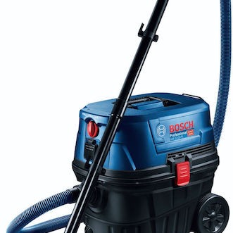 Bosch Gas 12-25 Pl Professional Σκούπα Υγρών / Στερεών 1250W με Πλαστικό Κάδο 25lt