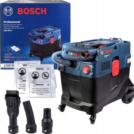 Bosch Σκούπα Υγρών / Στερεών 1200W με Πλαστικό Κάδο 40lt