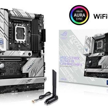 Asus ROG STRIX B760-A Gaming WIFI Motherboard ATX με Intel 1700 Socket 90MB1EP0-M0EAY0