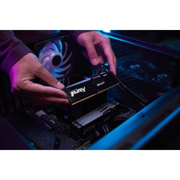 Kingston Fury Beast RGB DDR5 32GB RAM με 2x16GB Modules και Ταχύτητα 6000 για Desktop