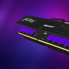Kingston Fury Beast RGB DDR5 32GB RAM με 2x16GB Modules και Ταχύτητα 6000 για Desktop