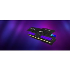 Kingston Fury Beast RGB DDR5 32GB RAM με 2x16GB Modules και Ταχύτητα 6000 για Desktop