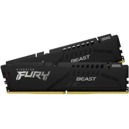 Kingston Fury Beast Black EXPO DDR5 32GB RAM με 2x16GB Modules και Ταχύτητα 6000 για Desktop