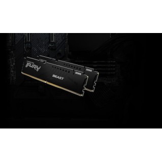 Kingston Fury Beast Black EXPO DDR5 32GB RAM με 2x16GB Modules και Ταχύτητα 6000 για Desktop