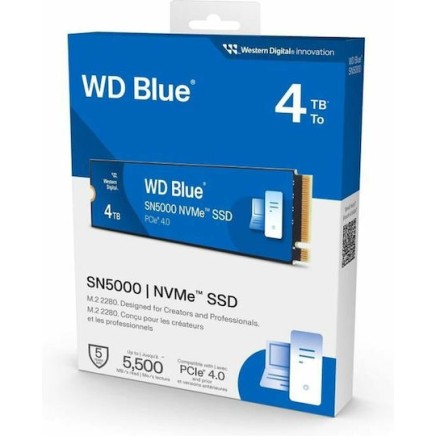 Western Digital SN5000 SSD 4TB M.2 PCI Express 4.0
