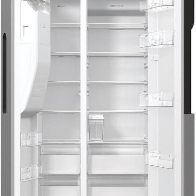 Gorenje Ψυγείο Ντουλάπα 566lt Total NoFrost Υ178.6xΠ91.5xΒ69.8εκ. Inox NRR9185ESXL