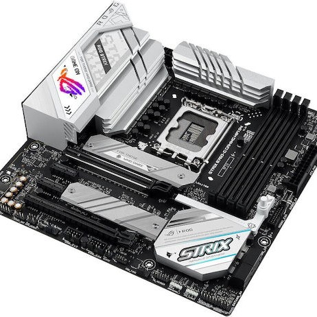 Asus ROG STRIX B760-G Gaming WIFI Motherboard Micro ATX με Intel 1700 Socket 90MB1EQ0-M0EAY0