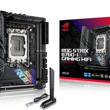 Asus ROG STRIX B760-I GAMING WIFI Motherboard Mini ITX με Intel 1700 Socket 90MB1D90-M0EAY0