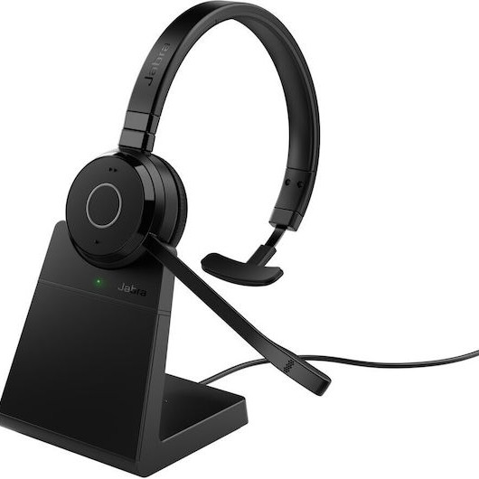 Jabra Evolve 65 Te, Link 390a Ms Stereo (6699-833-309) VOIP Headset (6699-833-309)