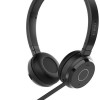 Jabra Evolve 65 TE UC Stereo Ασύρματα On Ear Multimedia Ακουστικά με μικρόφωνο και σύνδεση Bluetooth / USB-A