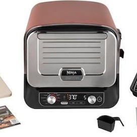 Ninja Ηλεκτρικός Φούρνος Πίτσας 2.4kW 45x38x54cm Μαύρο