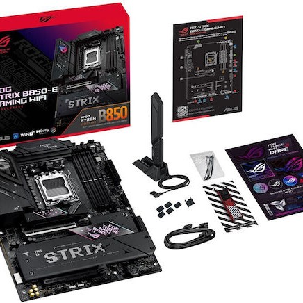 Asus ROG STRIX B850-E GAMING WIFI Motherboard ATX με AMD AM5 Socket 90MB1J60-M0EAY0