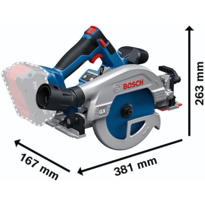 Bosch Δισκοπρίονο Brushless 18V Solo